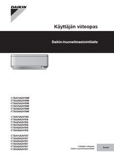 CTXA_FTXA15-50AS,AW,AT_4PFI518786-1_2017_12_User Reference Guide_Finnish download